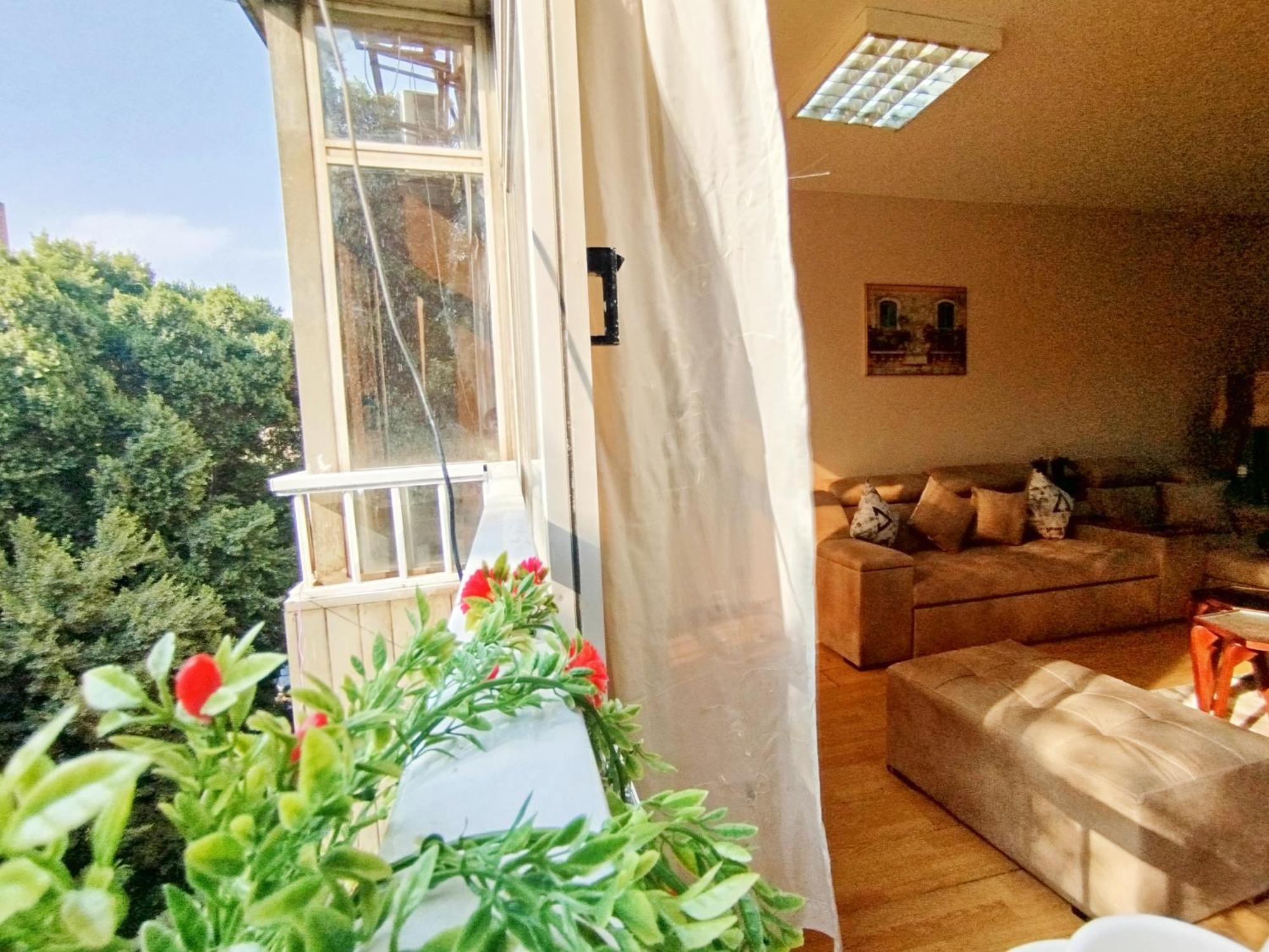 Garden City Apartment In Downtown El Cairo Exterior foto
